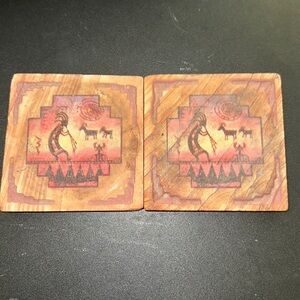 ThirstyStone Natural Solid Stone 2 Coasters